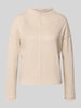 OPUS Sweatshirt met opstaande kraag, model 'Sinzi' Beige