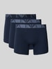Emporio Armani Boxershorts mit elastischem Logo-Bund im 3er-Pack Dunkelblau