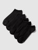 s.Oliver RED LABEL Sneakersocken im 5er-Pack Black