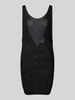 Guess Strickkleid mit U-Ausschnitt Black