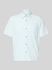 s.Oliver RED LABEL Regular Fit Freizeithemd aus Baumwoll-Mix Hellblau