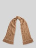 Polo Ralph Lauren sjaal van wolmix met polo bear-print motief Camel