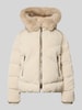 Blonde No. 8 Steppjacke mit Kunstfellbesatz Modell 'SNOW' Kitt