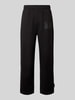 CARLO COLUCCI Wide Fit Sweatpants mit Logo-Print Black
