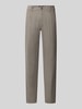 Marc O'Polo Regular Fit Schmale Hose aus Baumwoll-Mix Modell 'Stig Jogger' Mittelbraun