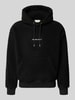 JACK & JONES Regular Fit Hoodie aus Teddyfell Black