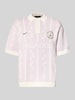 PEGADOR Relaxed Fit Poloshirt mit Logo-Stitchings Modell 'Kinsale' Flieder