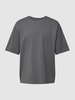 REVIEW Oversized T-Shirt mit Rundhalsausschnitt Dunkelgrau