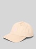 LeGer by Lena Gercke Czapka z daszkiem i wyhaftowanym logo model ‘Roxane’ Beżowy