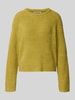 REVIEW Relaxed Fit Strickpullover mit elastischen Abschlüssen Grass