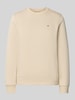 Tommy Jeans Regular fit sweatshirt van katoenmix Zand