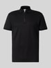 SELECTED HOMME Regular Fit Poloshirt aus Baumwoll-Mix Modell 'FAVE' Black