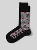 HUGO Socken mit Label-Stitching im 2er-Pack Black