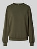 Soyaconcept Sweatshirt mit Rüschen Modell 'Banu' Khaki