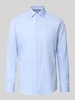 Christian Berg Men Regular Fit Business-Hemd mit Kentkragen Bleu