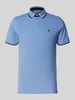 Jack & Jones Slim Fit Poloshirt mit Logo-Stitching Modell 'PAULOS' Royal