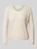 MM Strickpullover mit Strukturmuster Modell 'FRESIS' Beige