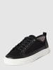 Marc Cain Bags & Shoes Sneakers met labeldetail Zwart