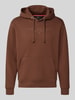 Alpha Industries Relaxed Fit Hoodie aus Baumwoll-Mix mit Label-Detail Hellbraun