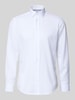 Christian Berg Men Regular Fit Business-Hemd mit Kentkragen Weiss