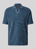 Marc O'Polo Regular Fit Poloshirt aus Baumwoll-Frottee Blau