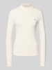 Tommy Hilfiger Regular Fit Pullover aus Baumwoll-Mix Weiss
