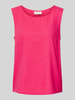 FREE/QUENT Top met bandjes en ronde hals, model 'Lava' Fuchsia