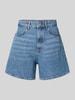 Marc O'Polo Denim Relaxed fit jeansbermuda met steekzakken Jeansblauw