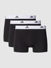 ADIDAS SPORTSWEAR Trunks mit Label-Details im 3er-Pack Black