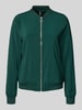 Vero Moda Regular fit blouson met ritssluiting, model 'COCO' Flessengroen