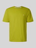 Marc O'Polo Regular Fit T-Shirt aus reiner Baumwolle Senf