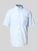 Tom Tailor Regular Fit Freizeithemd aus reiner Baumwolle Hellblau