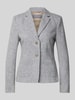 WHITE LABEL Slim Fit Blazer aus Woll-Mix mit Reverskragen Hellgrau