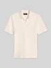 Marc O'Polo Regular Fit Poloshirt aus reiner Baumwolle Offwhite