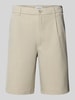 Only & Sons Slim fit korte broek met achterzakken, model 'LOU' Beige