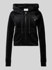 Juicy Couture Sweatjacke mit Kapuze Modell 'MADISON' Black