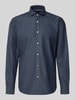 BOSS Regular Fit Businesshemd aus reiner Baumwolle Modell 'H-JOE-SP' Marine