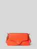 Coccinelle Crossboy Bag aus Leder mit Label-Detail Koralle