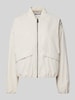 Jake*s Casual Jacke mit Reißverschluss Offwhite