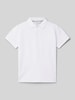 Mango Regular Fit Poloshirt mit Logo-Stitching Modell 'javier' Ecru