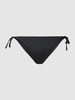 Guess Figi bikini z detalem z logo Czarny