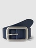 s.Oliver RED LABEL Leren riem Marineblauw