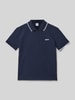 Boss Poloshirt mit Label-Detail Marine