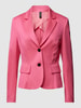 Marc Cain Blazer met gestileerde klepzakken Felroze