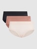DKNY Slip aus Mikrofaser Beige