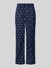 Polo Ralph Lauren Underwear Regular Fit Pyjama-Hose aus reiner Baumwolle Marine