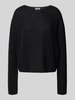 Drykorn Strickpullover aus Alpaka-Mix Modell 'IMENY' Black