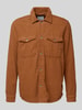 Only & Sons Regular fit vrijetijdsoverhemd van corduroy, model 'MARLOW' Lichtbruin