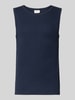 s.Oliver RED LABEL Slim Fit Tank Top aus Baumwoll-Mix Marine