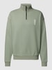 HUGO Sweatshirt mit Stehkragen Modell 'Dutzagata' Mint